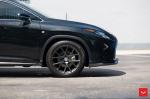 Lexus RX350 F-Sport on Vossen Wheels (VFS6) 2017 года